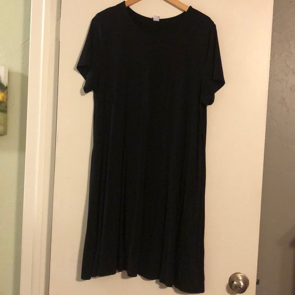 Black tshirt dress